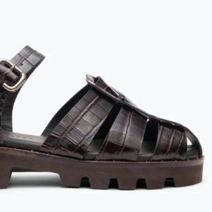 Freda Salvador Austin Fisherman Sandal Size 8, NEW